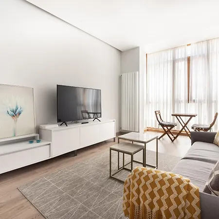 Aston I Gran Arenal Junto A La Ria Con Parking Apartamento Bilbao